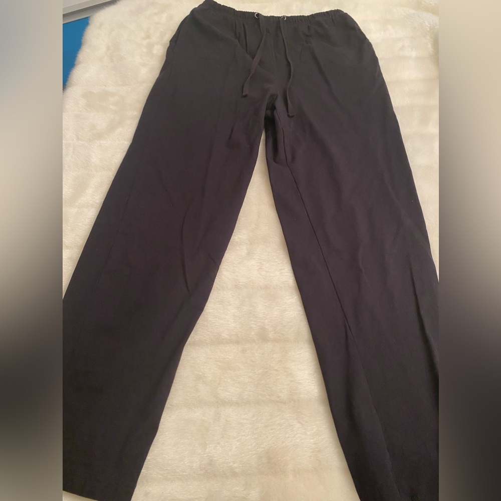 Anthony Richards Women’s Comfortable Black Pants-Size Large